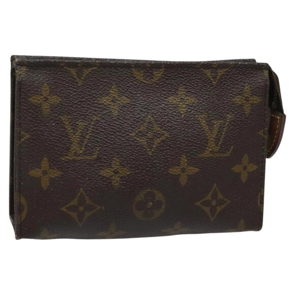 LOUIS VUITTON Monogram Poche Toilette 15 Pouch M47546 LV Auth 111834 - Picture 1 of 16
